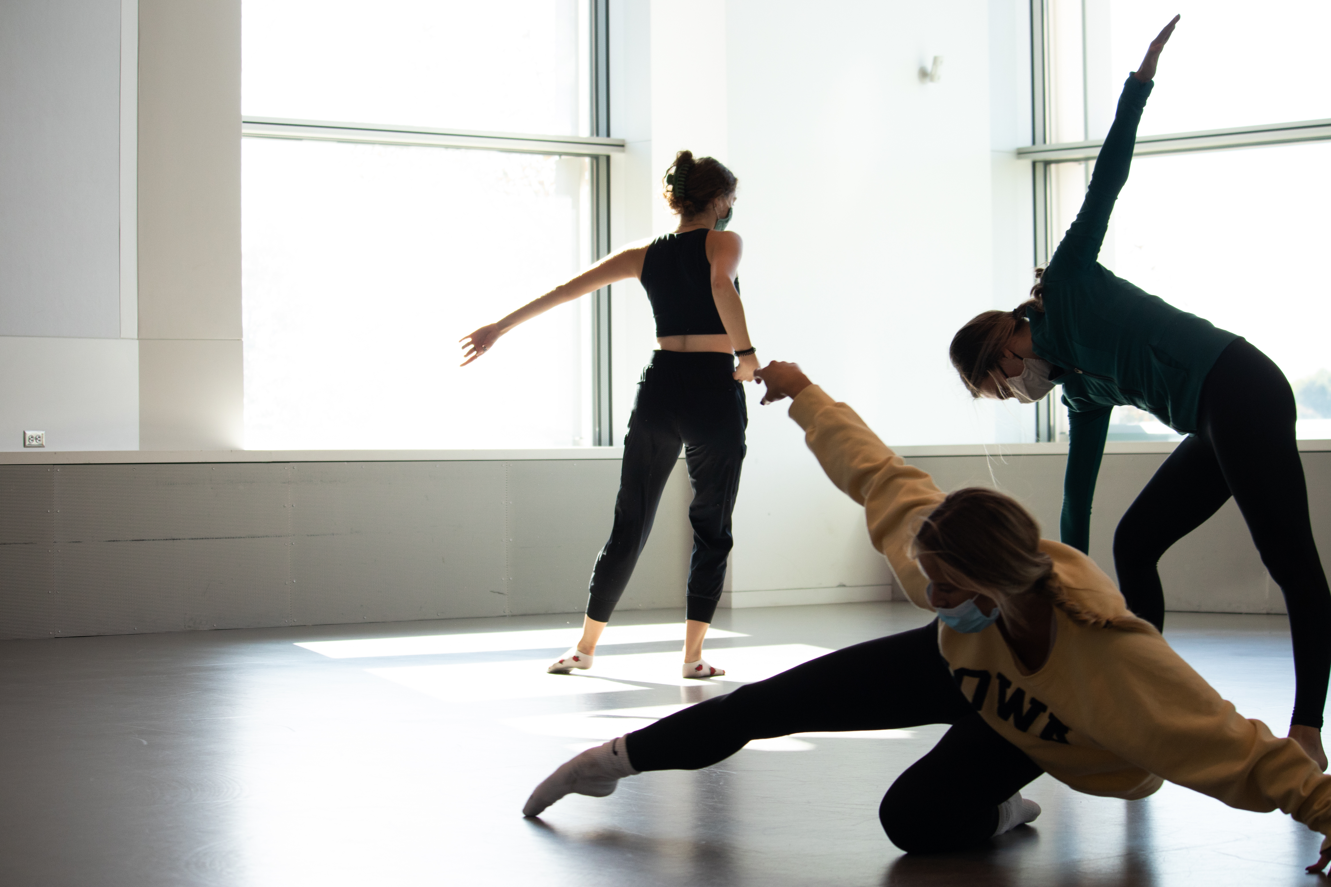 UIDC Dancers rehearsing "This is What I Want"