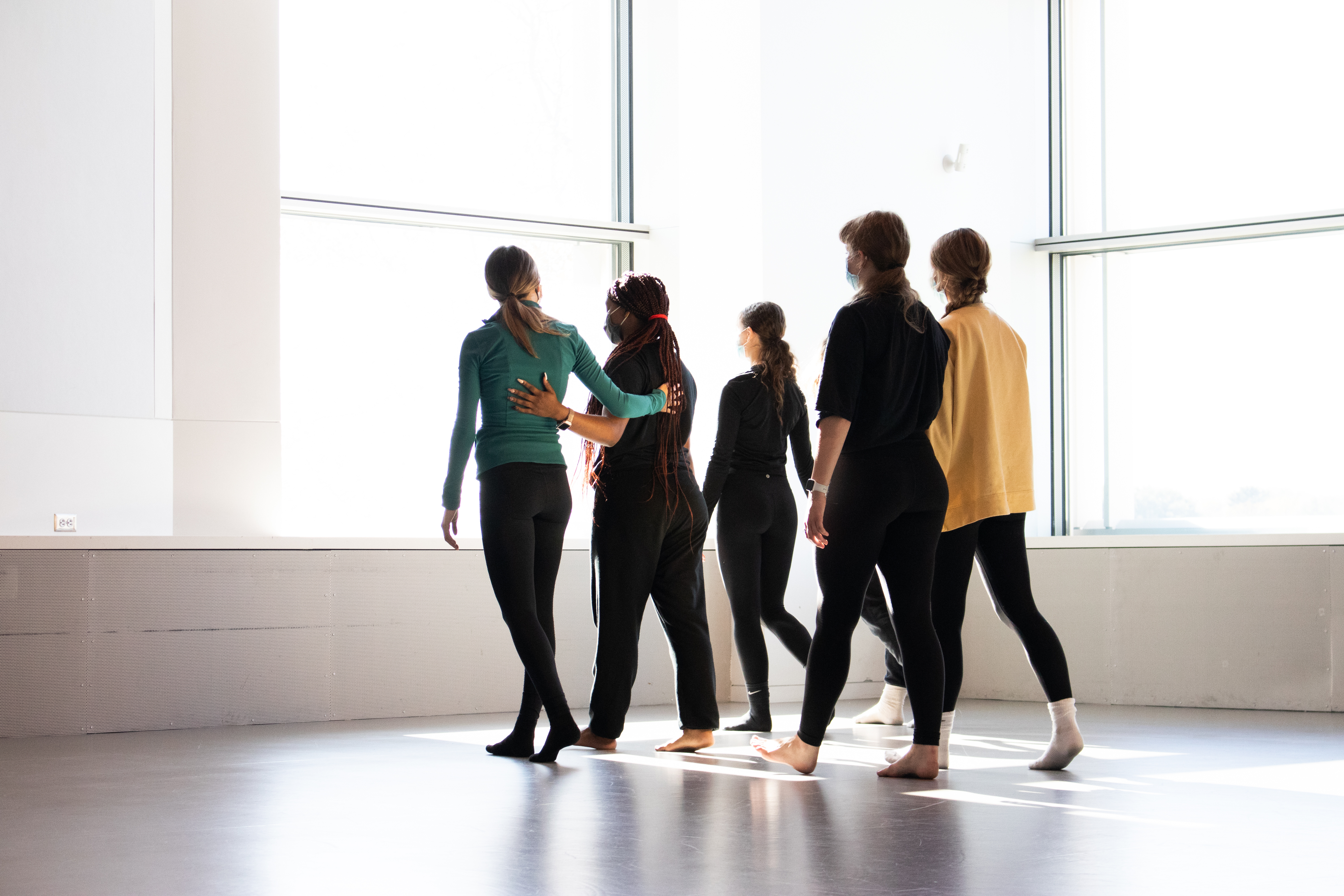 UIDC Dancers rehearsing "This is What I Want"