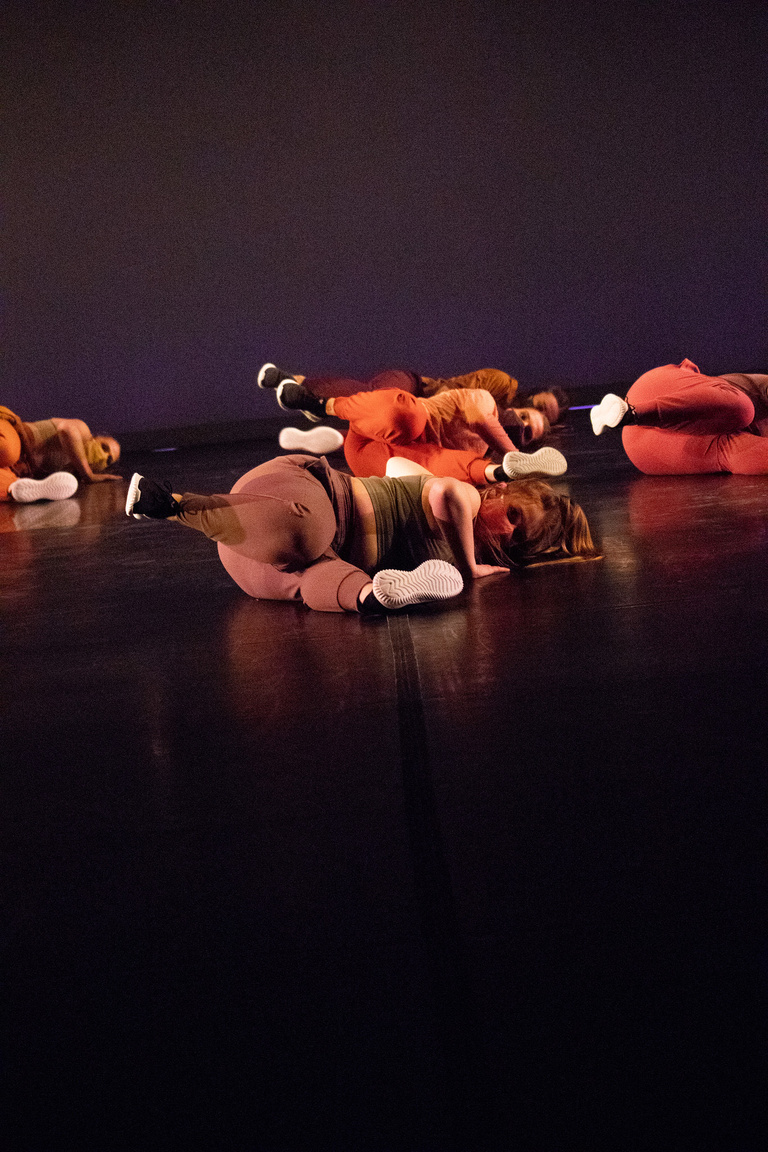 Dancers on the floor