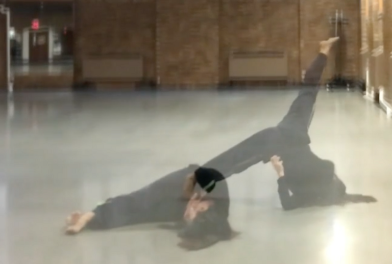 Capture of dancer in movement