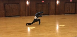 Dancer in performance