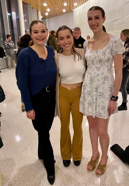 Alyssa Alber, Sabrina Duke, and Margaret Steimel