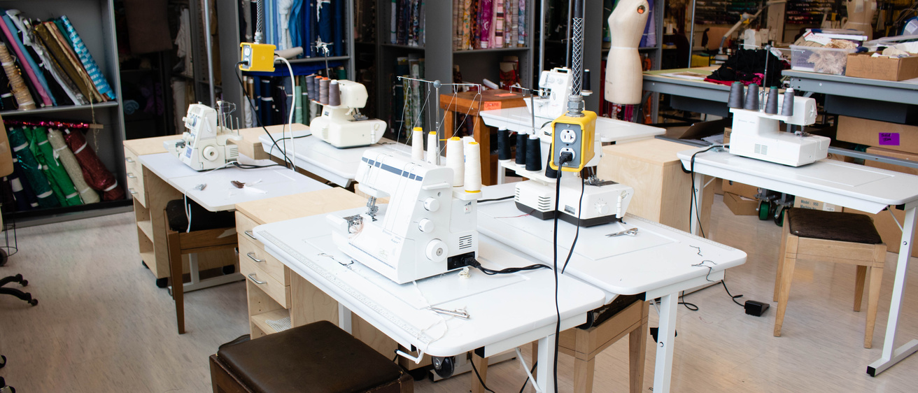 Dance and opera costume shop in Hancher
